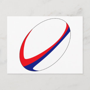 Rugby Boll Vykort