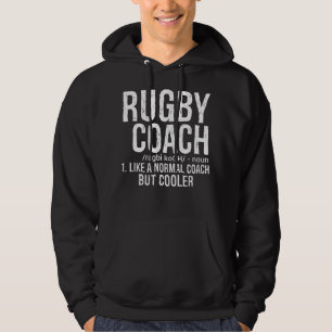 Rugby-buss som normal buss men kylare hoodie