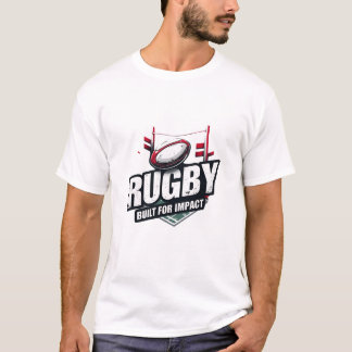 Rugby – Byggd för Impact Sport T Shirt