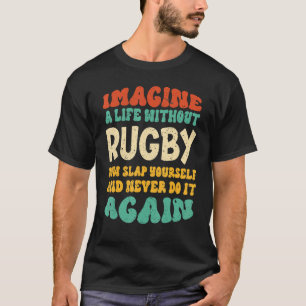 Rugby-citat för rugby t shirt