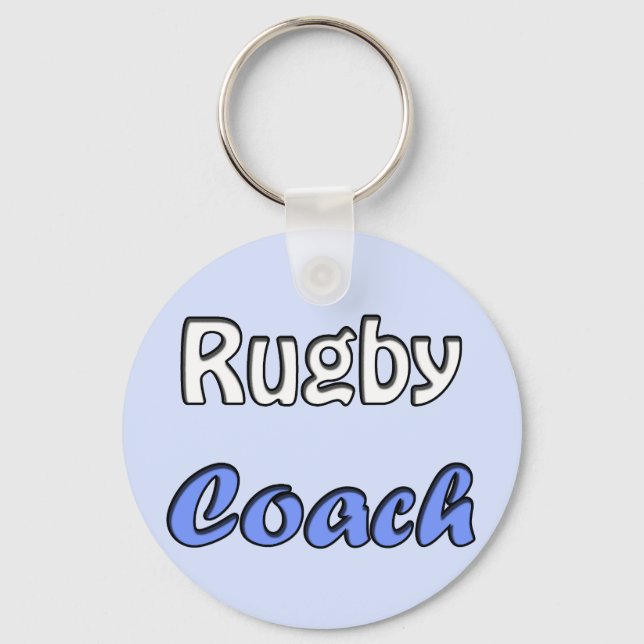 Rugby Coach Nyckelring (Framsida)