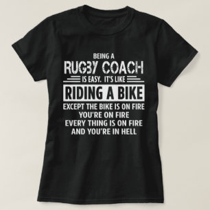 Rugby Coach T Shirt