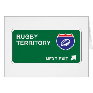 Rugby därefter går ut hälsningskort