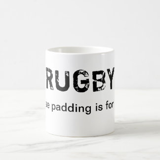 Rugby - därför att att vaddera är för wimps kaffemugg