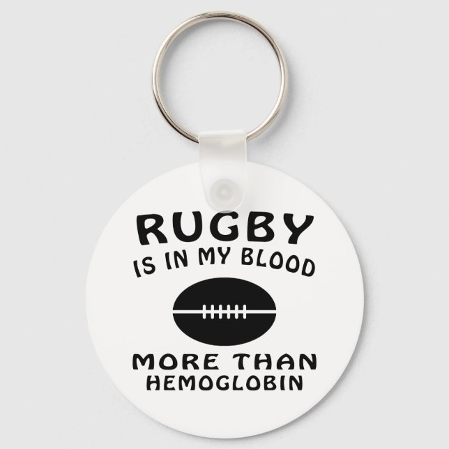 Rugby Design Nyckelring (Framsida)
