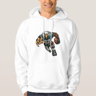 "Rugby Eagle - Fierce and Fearless" Hoodie