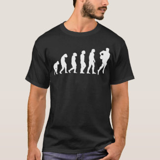 Rugby Evolution Sport Rugby Älskare rolig pojke T Shirt