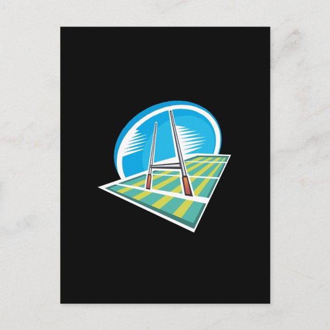 Rugby Fält Vykort (Framsida)