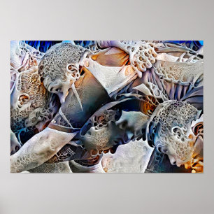 Rugby Fiber - Rugby Painting Print Poster