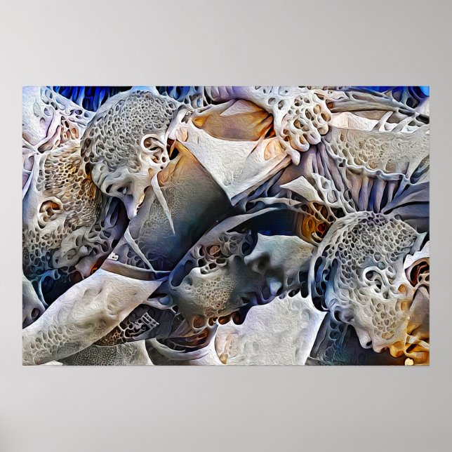 Rugby Fiber - Rugby Painting Print Poster (Framsidan)