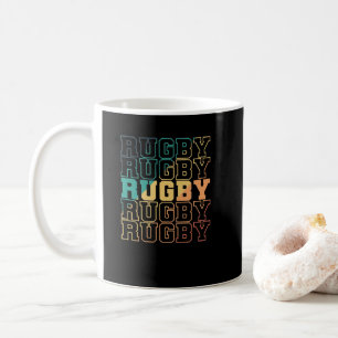 Rugby Football Spieler Fläkt Kaffemugg