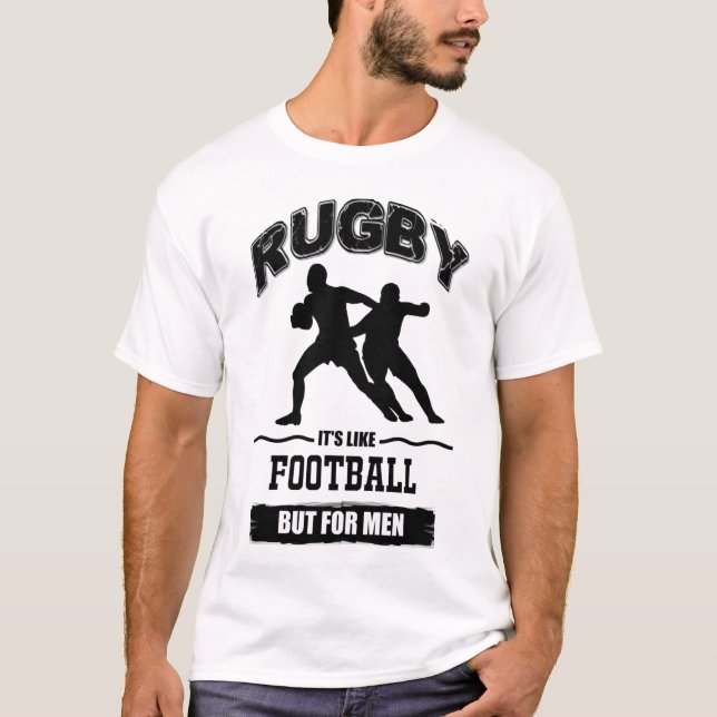 Rugby Football T-Shirt (Framsida)