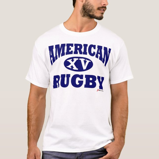 Rugby för amerikan XV Tröja (Framsida)