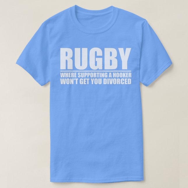 Rugby for Rugby Players Coacher Referee and Fläkt T Shirt (Design framsida)