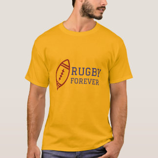 Rugby Forever Atletisk Design T Shirt