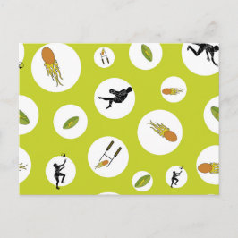 Rugby game are on vykort