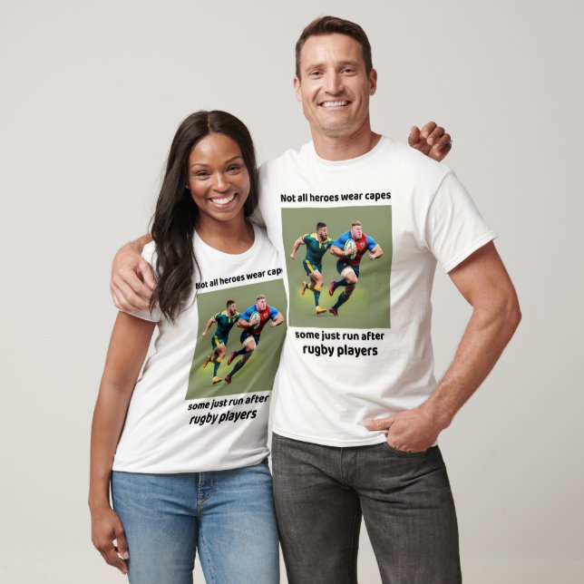Rugby Heroes - Unisex Rugby T-Shirt (Unisex)