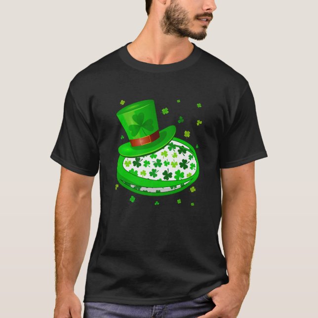 Rugby Irish Leprechaun Costume Boys Manar St Patri T Shirt (Framsida)