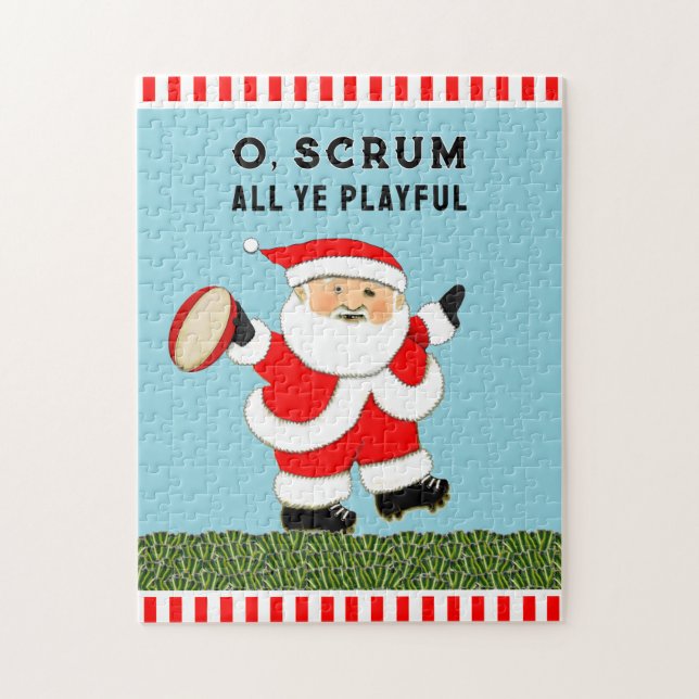 Rugby jul  pussel (Vertikal)