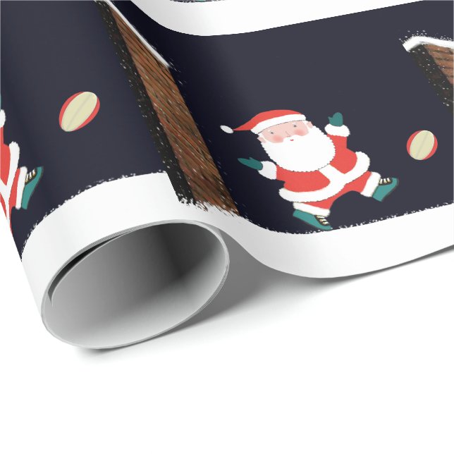 Rugby jul Wrapping Papper Presentpapper (Rullad Hörn)