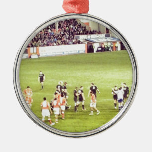 Rugby Julgransprydnad Metall