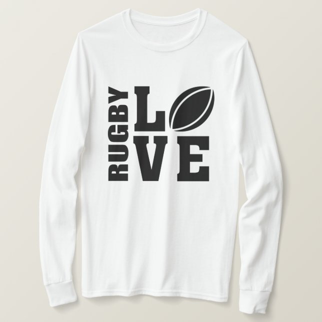 Rugby kärlek t shirt (Design framsida)