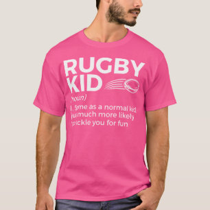Rugby Kid-definition för Rugby-spelare T Shirt
