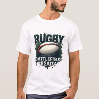 Rugby – Krigsberedd Urban Grafik T Shirt