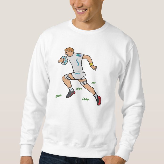 Rugby Lång Ärmad Tröja (Framsida)