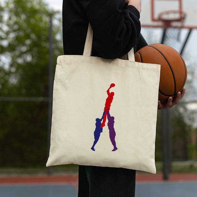 Rugby Lineout Tote Bag Tygkasse (Skapare uppladdad)