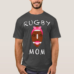 Rugby mamma lustig design för älskare Rugby och mo T Shirt