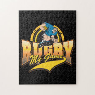 Rugby min lek pussel