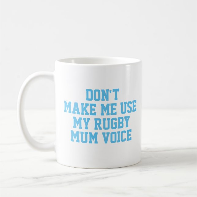 Rugby morsa Gift Mugg | Funny Quote Slogan Coach (Vänster)