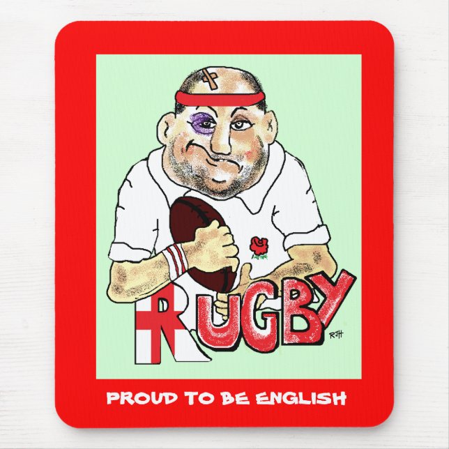 RUGBY MOUSEMAT MUSMATTA (Framsidan)