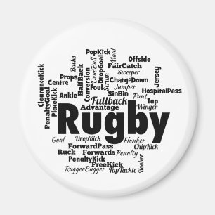 Rugby Ord Cloud Magnet