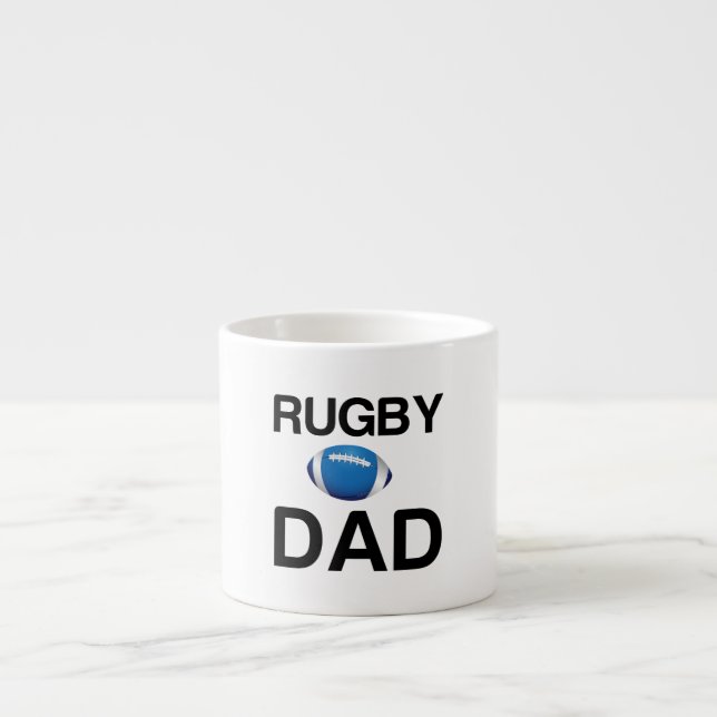RUGBY PAPPA ESPRESSOMUGG (Framsidan)