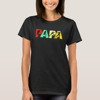 Rugby Pappa Pappa Rugby Far Retro T Shirt