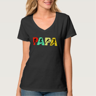 Rugby Pappa Pappa Rugby Far Retro T Shirt