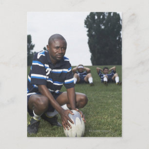 Rugby Player 2 Vykort