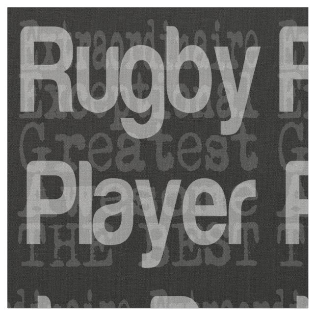 Rugby Player Extraordinaire Tyg (Närbild)
