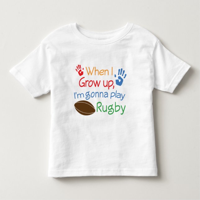 Rugby Player (Future) Tee (Framsida)
