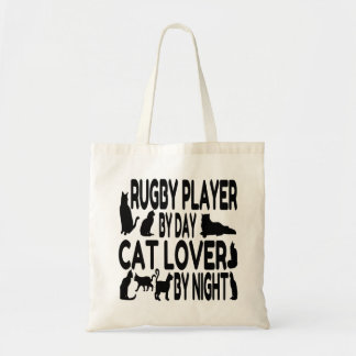 Rugby Player Kärlek Cats Tygkasse