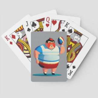 Rugby Player - Playing Cards Casinokort