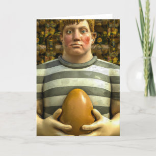 Rugby Player - Rugby Greeting Card Helgkort