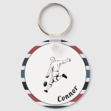 Rugby Players Namn Stripe Masculine Sport Theme