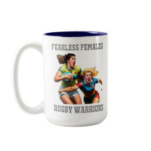 Rugby Players Two-Tone Mugg