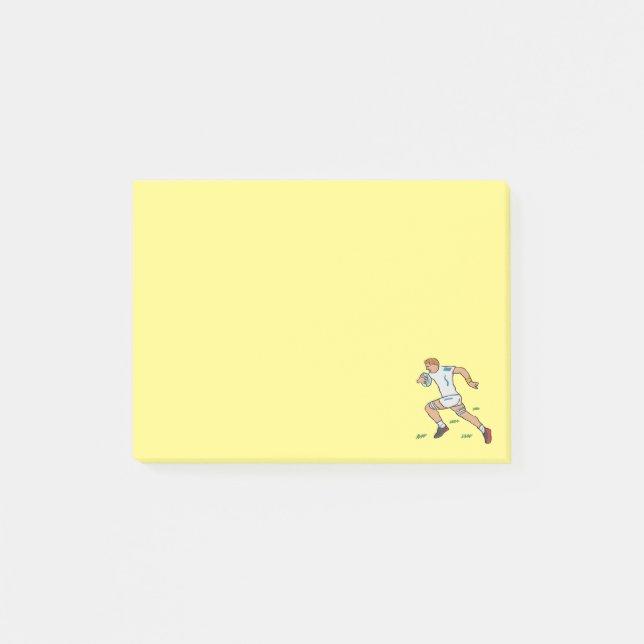 Rugby Post-it Block (Framsida)