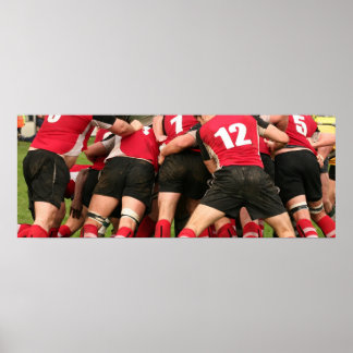 rugby poster