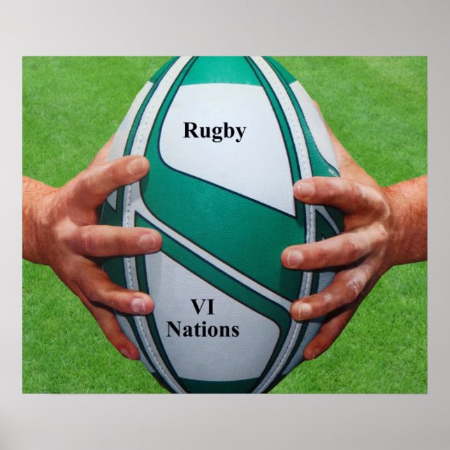 Rugby poster (Framsidan)