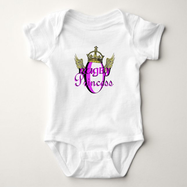 Rugby Princess T Shirt (Framsida)